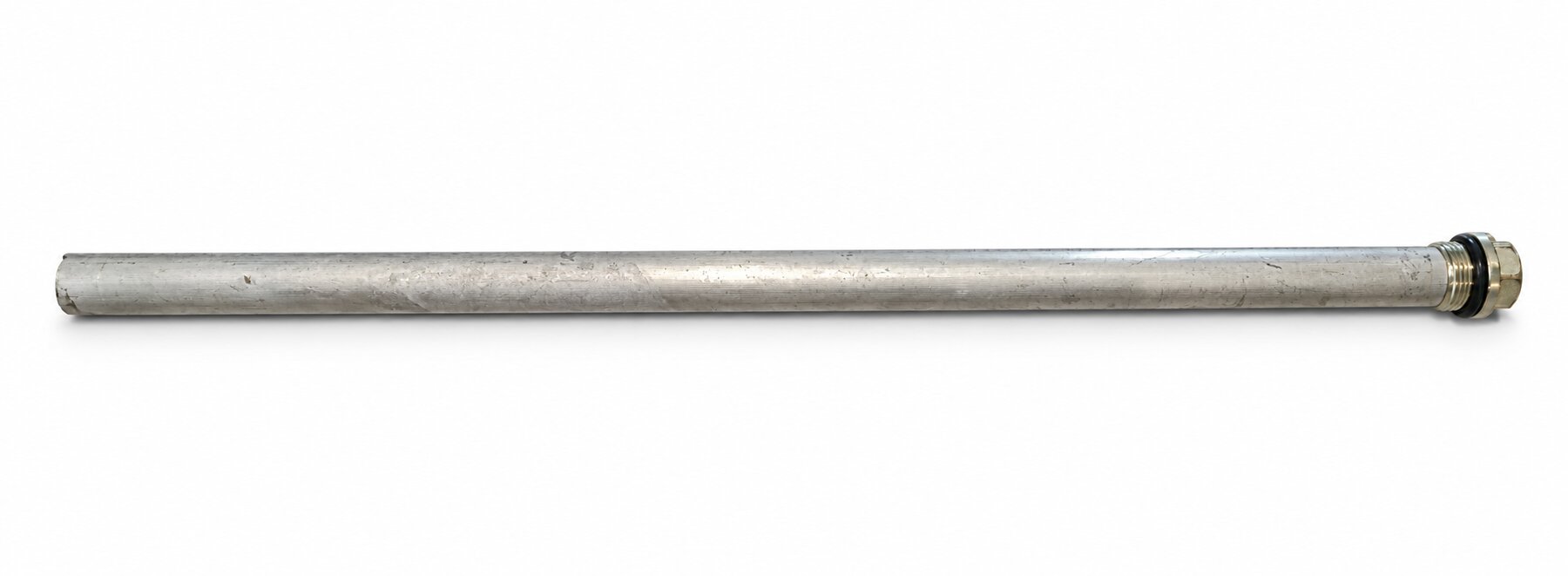 Magnesiumanode mit Gewindestopfen, ganze Länge